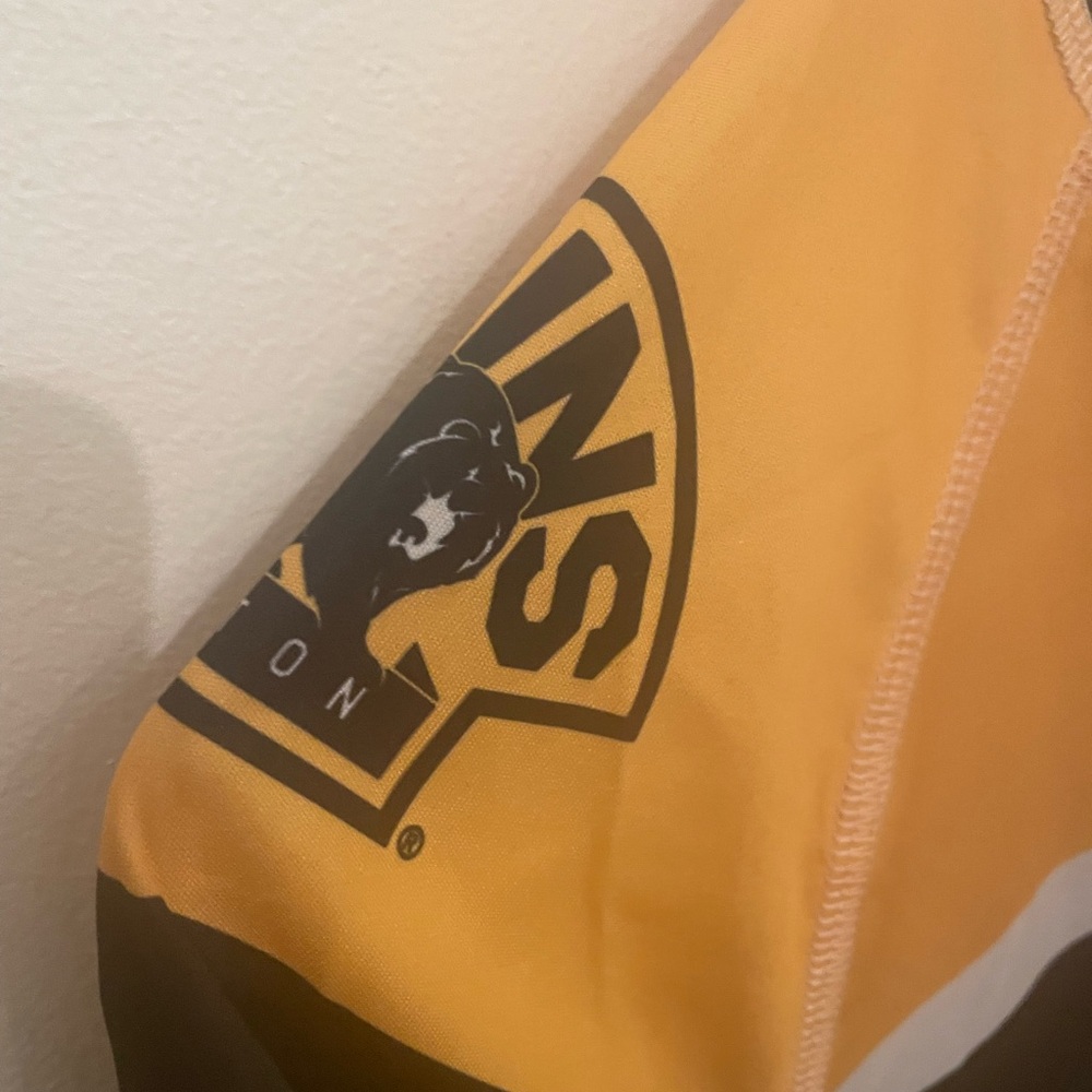 Black and Gold Boston Bruins Sports T-Shirt - Picture 4 of 9